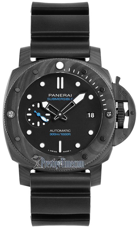 Panerai Submersible Carbotech 42mm Mens Watch PAM01231.